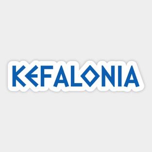 Kefalonia Sticker